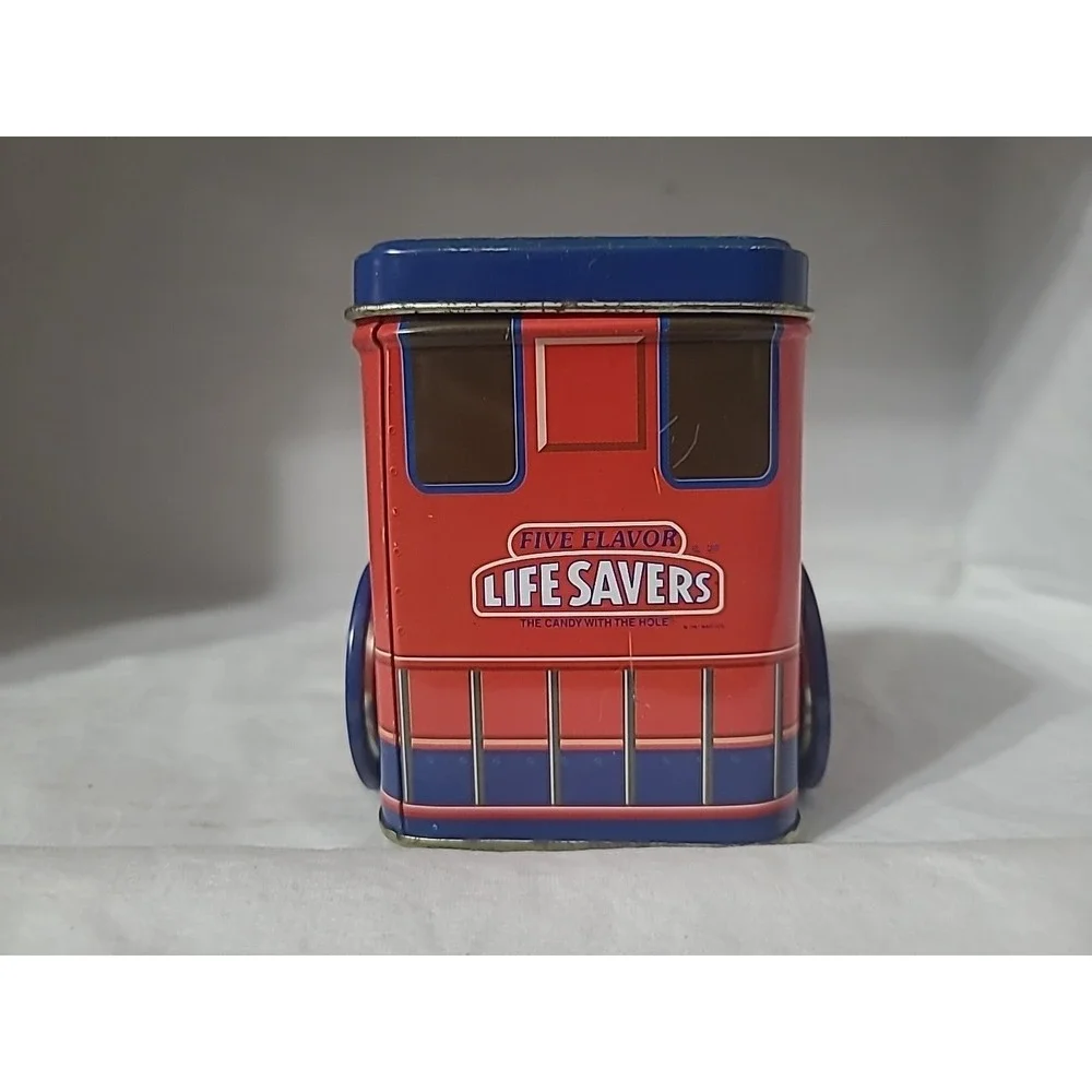 1997 Nabisco Life Savers Train Tin Candy Box